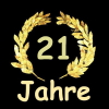Lorbeerkranz 21 Jahre 100